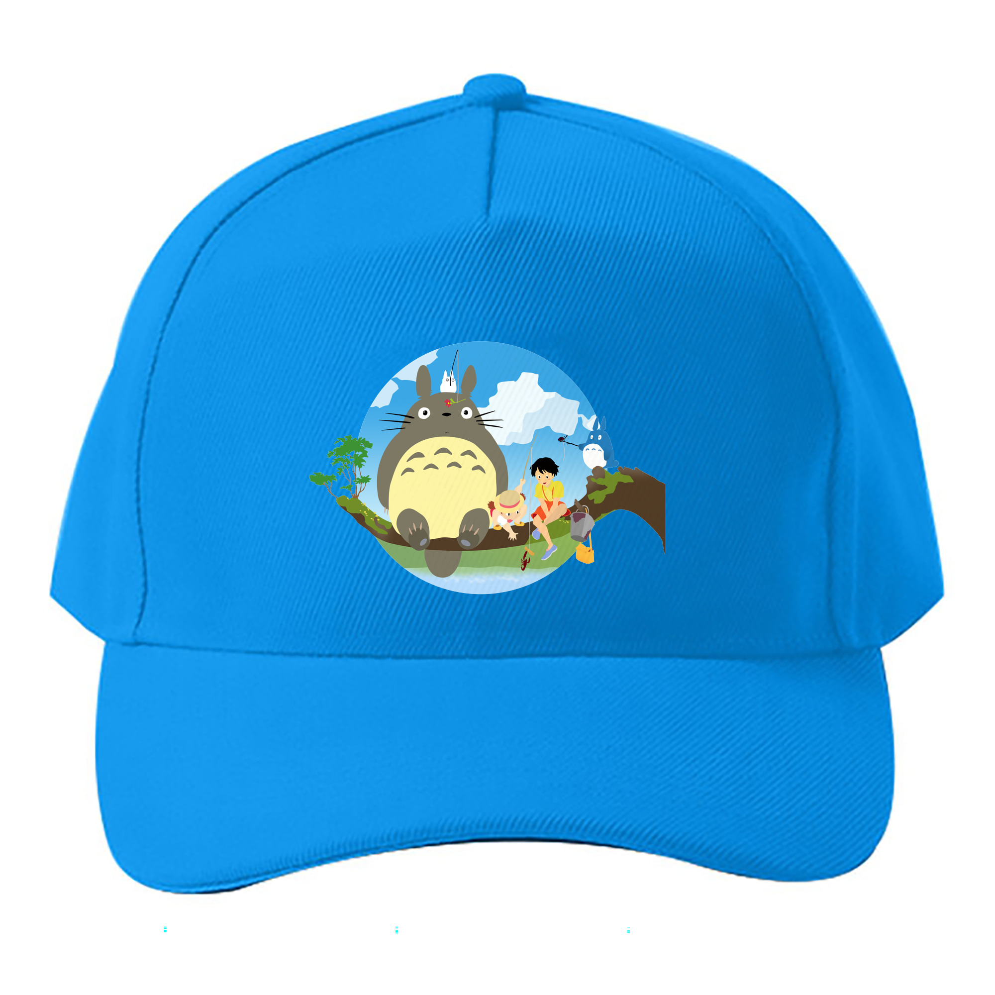 （画像用） となりのトトロ 草壁メイ 草壁サツキ My Neighbor Totoro Satsuki Kusakabe Mei Kusakabe ベースボールキャップ 綿100％ 男女兼用 帽子 スポーツ